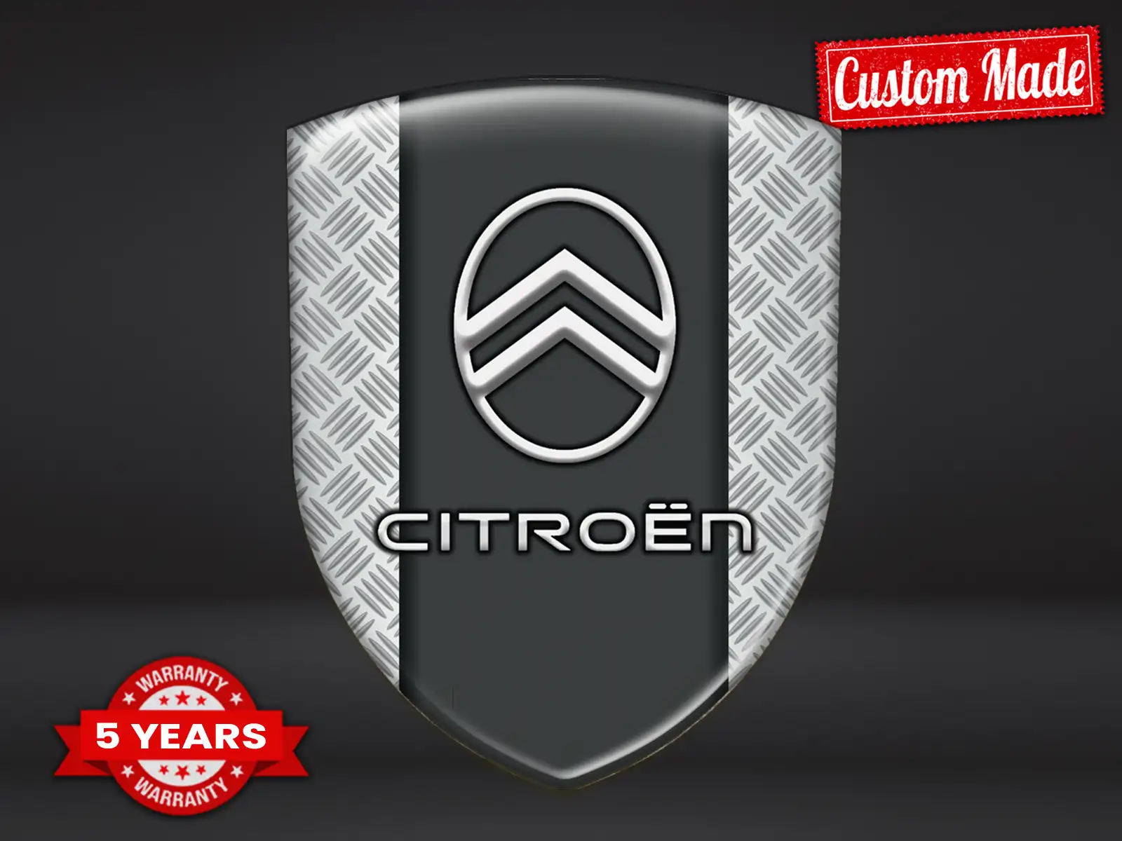 Citroen Emblèmes Auto Perso Résistants Étoile Luxe